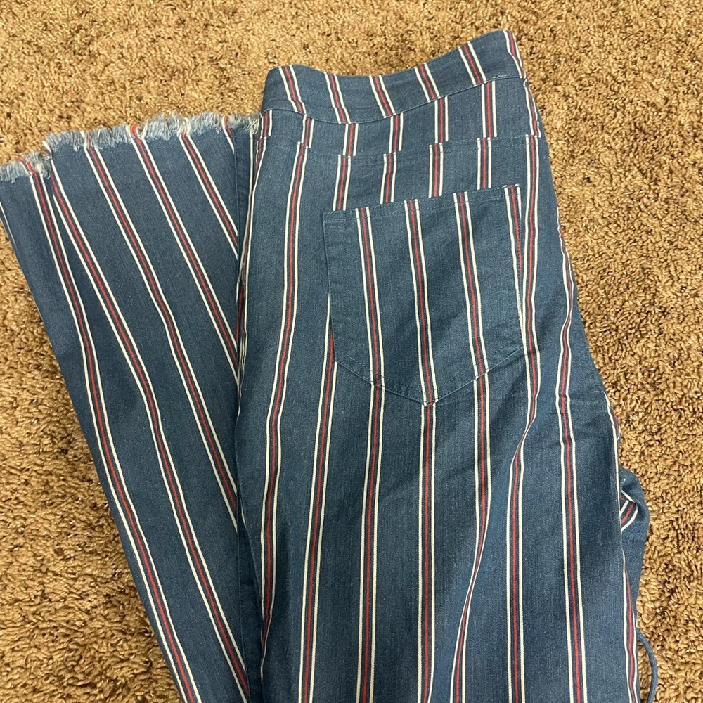 Red White and Blue Bell Bottoms